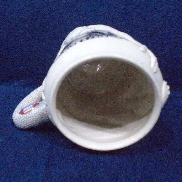 NFL Oakland Raiders 3-D Stoneware Beer Tankard - Stein - Mug Lite Miller's Time - Picture 6 of 6